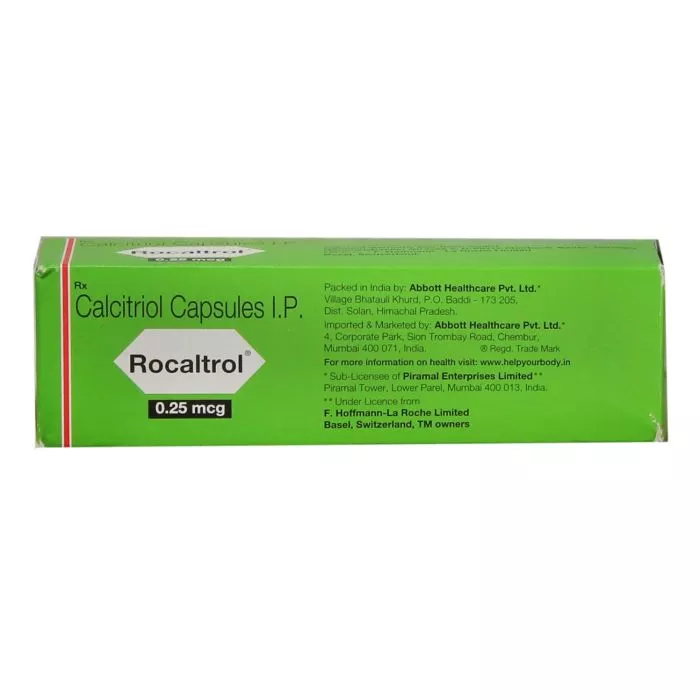 Rocaltrol 0.25 Mg with Calcitriol