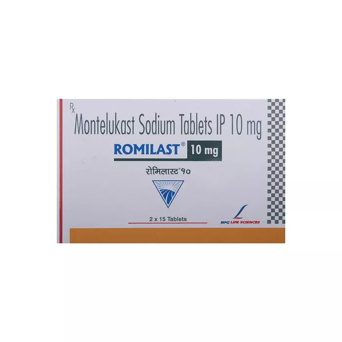 Romilast 10 Mg Tablet with Montelukast