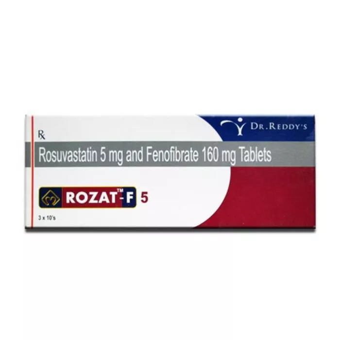 Rozat-F 5 Tablet with Fenofibrate and Rosuvastatin