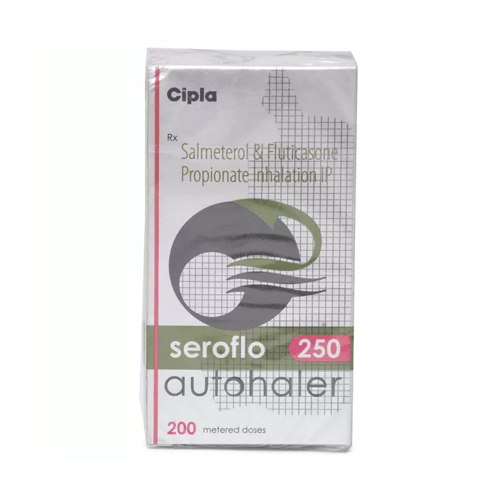 Seroflo Inhaler 25 Mcg + 250 Mcg with Salmeterol + Fluticasone Propionate               