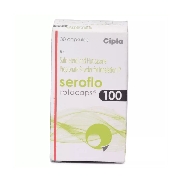 Seroflo Rotacaps 50 Mcg+100 Mcg with Salmeterol + Fluticasone Propionate                    