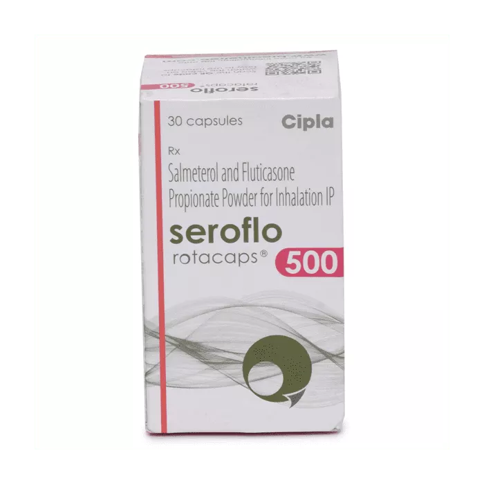 Seroflo Rotacaps 50 Mcg + 500 Mcg with Salmeterol + Fluticasone Propionate
