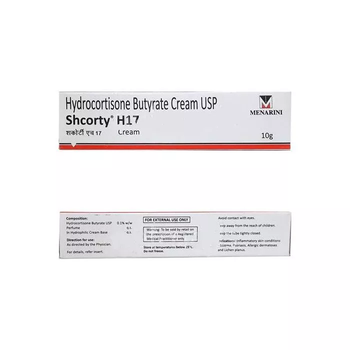 Shcortly H 17 Cream with Hydrocortisone