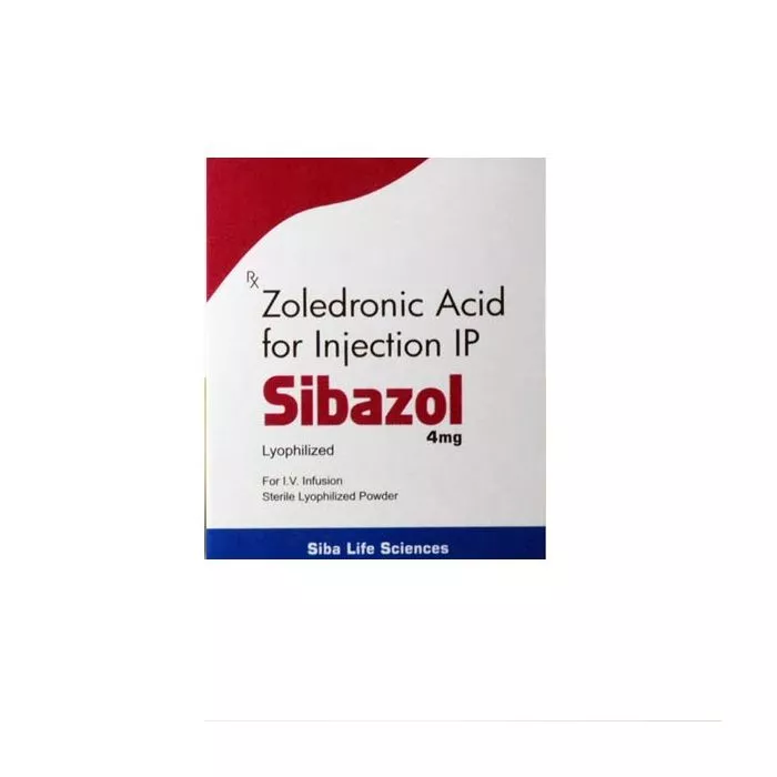 Sibazol 4 Mg Injection with Zoledronic acid