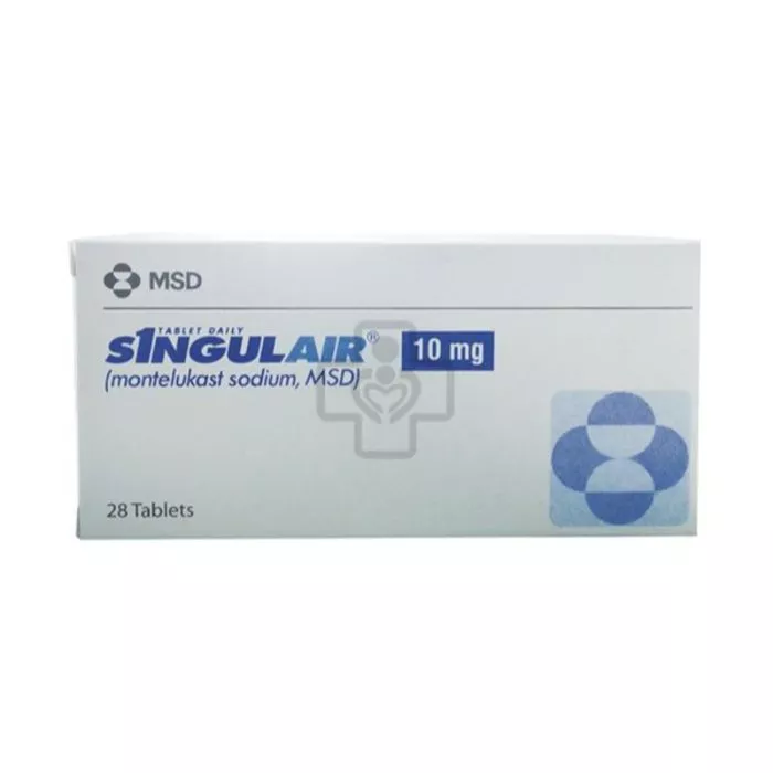 Singulair 10 Mg Tablet with Montelukast