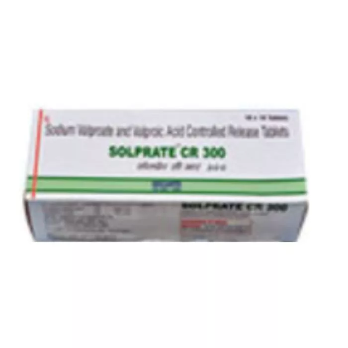 Solprate CR 300 Tablet with Sodium Valproate and Valproic Acid