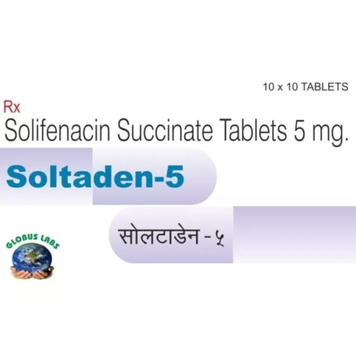 Soltaden 5 Mg Tablet with Solifenacin