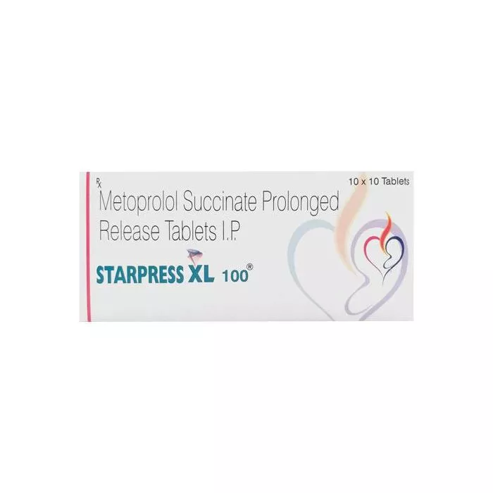 Starpress XL 100 Tablet with Metoprolol Succinate