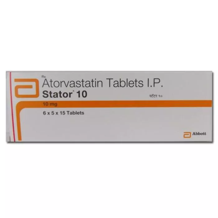 Stator 10 Tablet with Atorvastatin