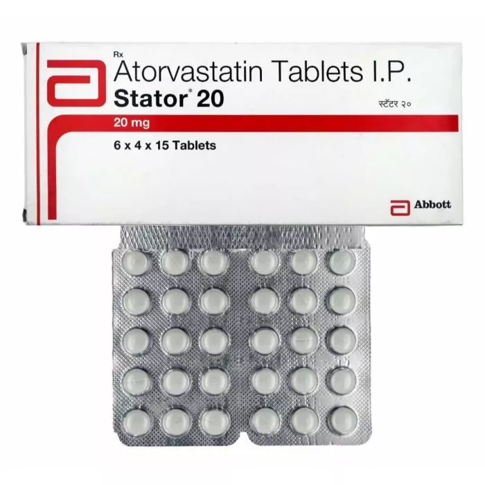 Stator 20 Tablet with Atorvastatin