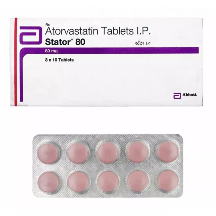 Stator 80 Tablet with Atorvastatin