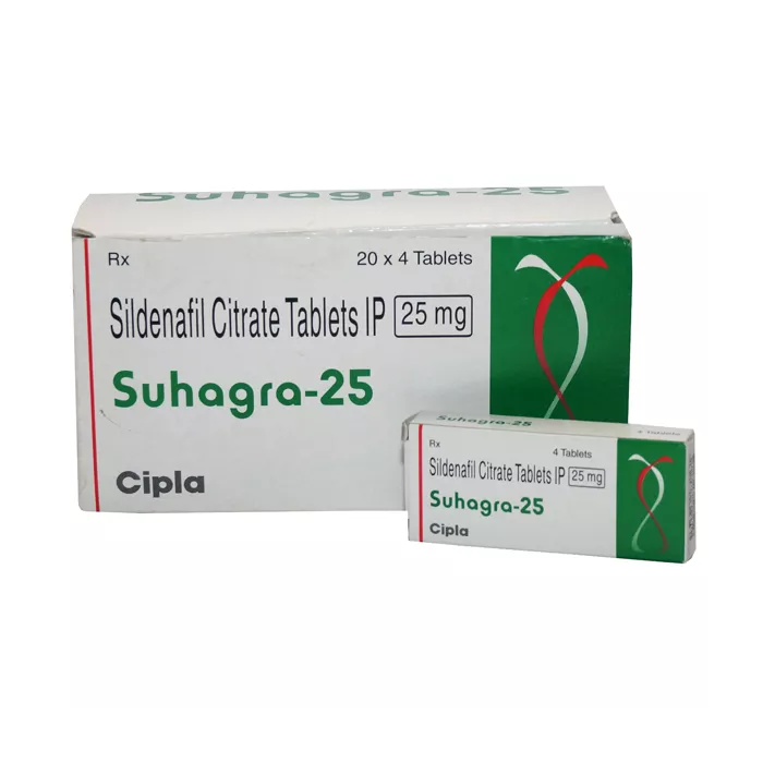 Suhagra 25 Mg with Sildenafil Citrate                  