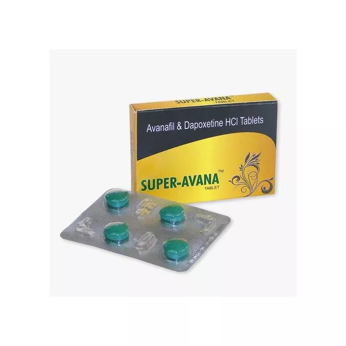 Super Avana 200+60 Mg with Avanafil & Dapoxetine