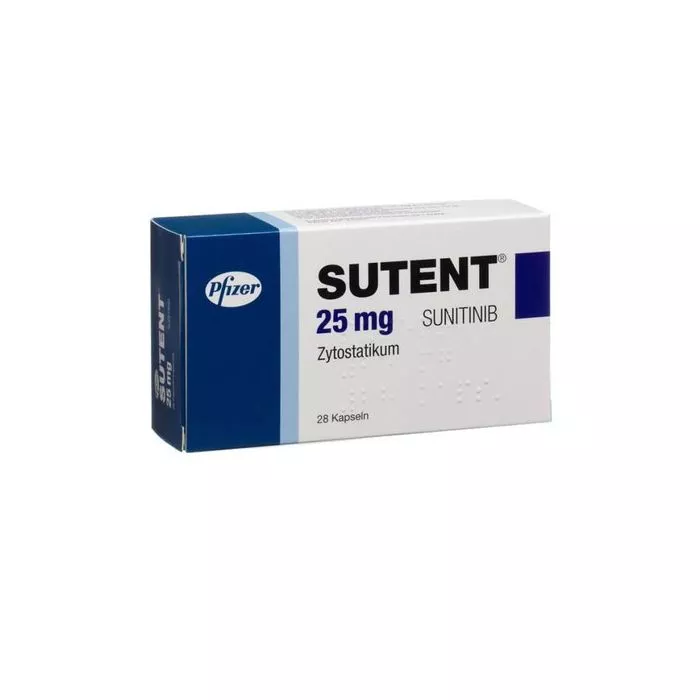 Sutent 25 Mg Capsule with Sunitinib