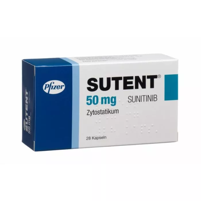 Sutent 50 Mg Capsule with Sunitinib