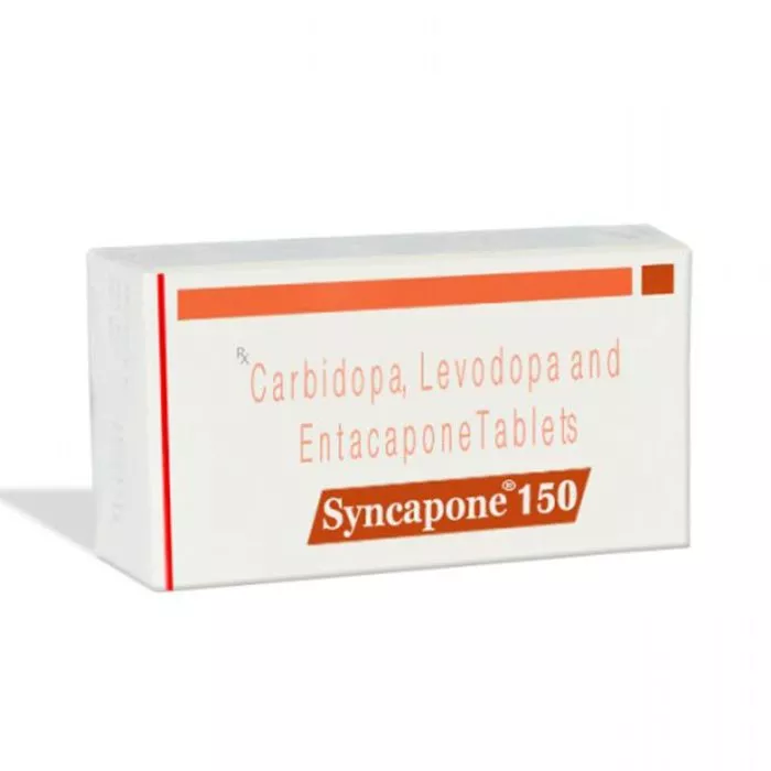 Syncapone (37.5+200+150) Mg with Carbidopa, Entacapone and Levodopa                