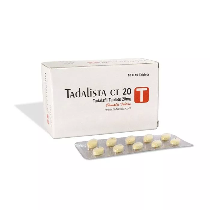 Tadalista CT 20 Mg with Tadalafil
