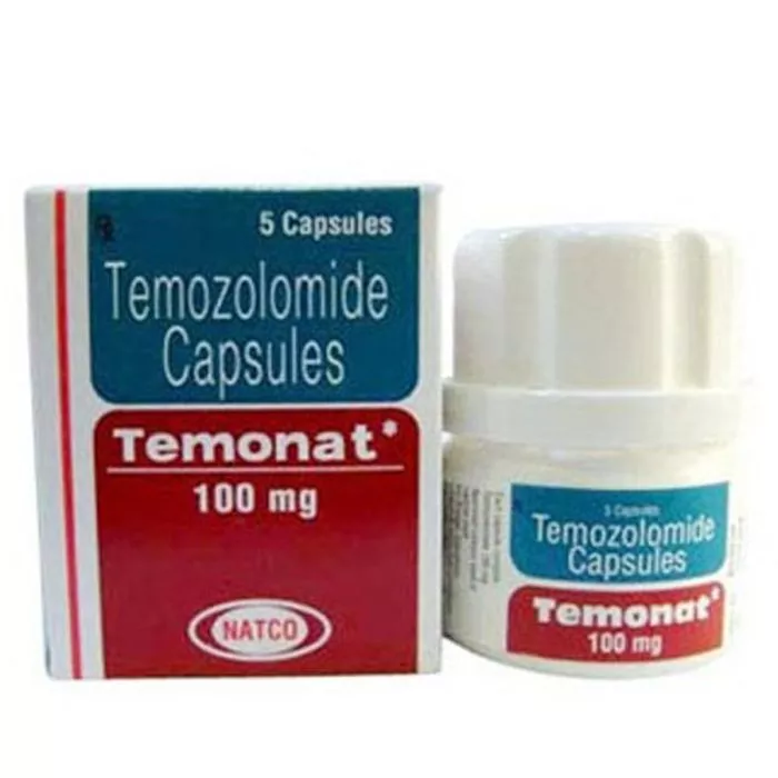 Temonat 100 Mg with Temozolamide                 
