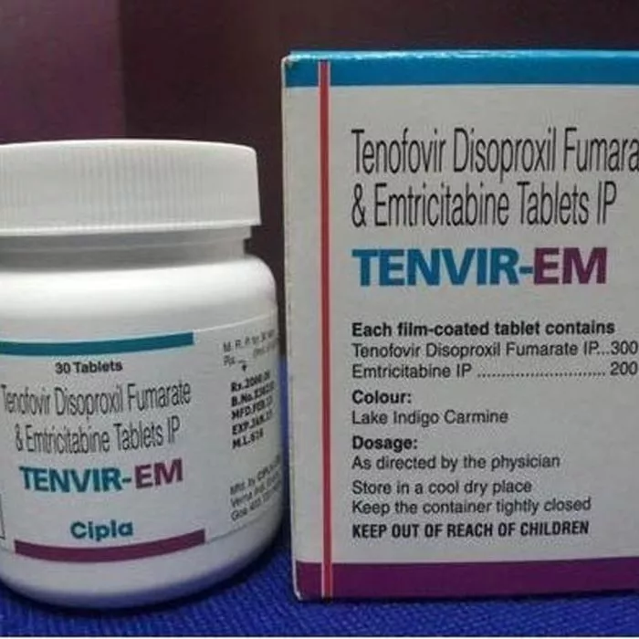 Tenvir EM 300/200 Mg with Emtricitabine and Tenofovir                          