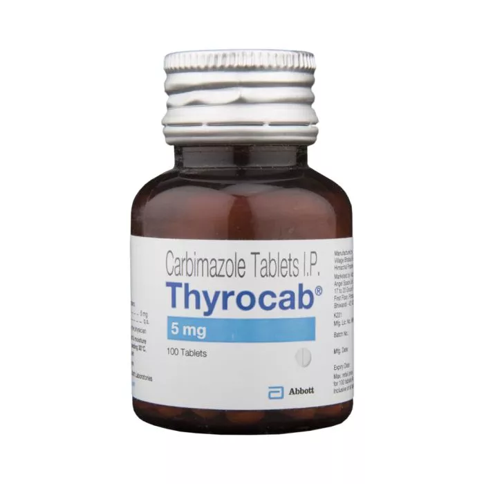 Thyrocab 5 Mg Tablet with Carbimazole