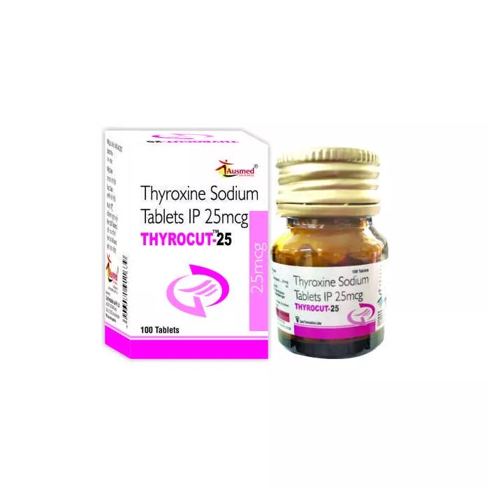Thyrocut 25 Tablet with Thyroxine