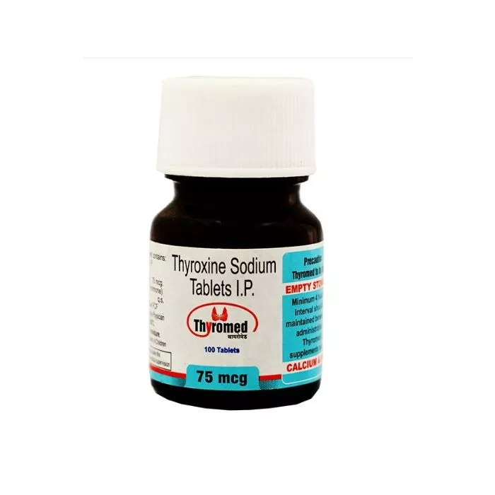 Thyromed 75 Mcg Tablet with Thyroxine