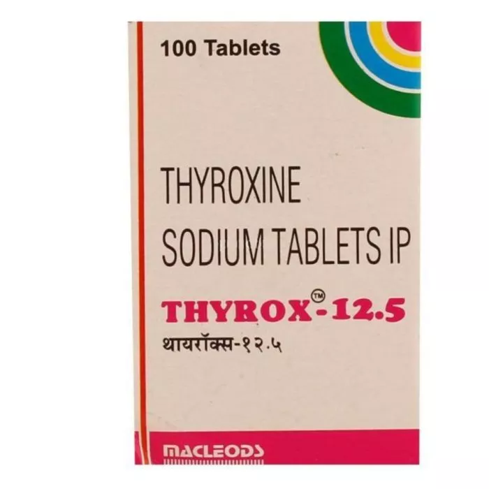 Thyrox 12.5 Tablet with Thyroxine-Levothyroxine