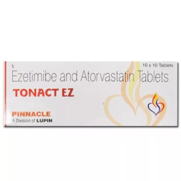 Tonact EZ  20+10 Mg with Atorvastatin and Ezetimibe   