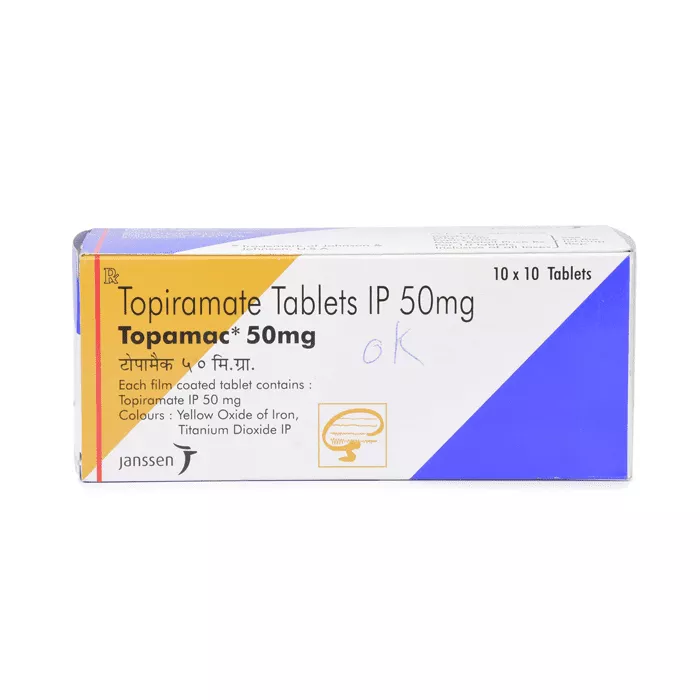 Topamac 50 Mg with Topiramate             