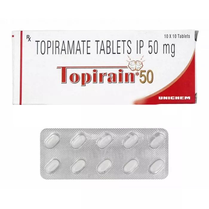 Topirain 50 Tablet with Topiramate