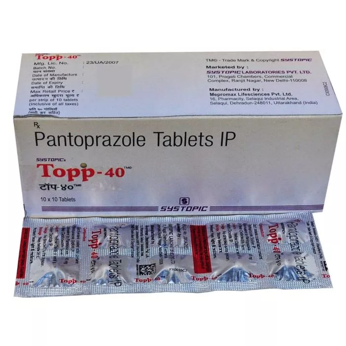 Topp 40 Tablet with Pantoprazole