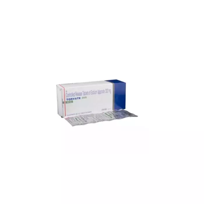 Torvate 300 Tablet CR with Sodium Valproate