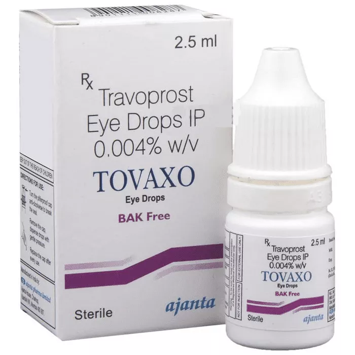 Tovaxo Eye Drop BAK Free with Travoprost