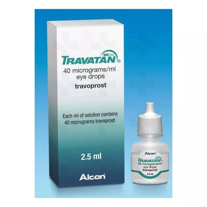 Travatan 40 Mcg/2.5ml with Travoprost                         