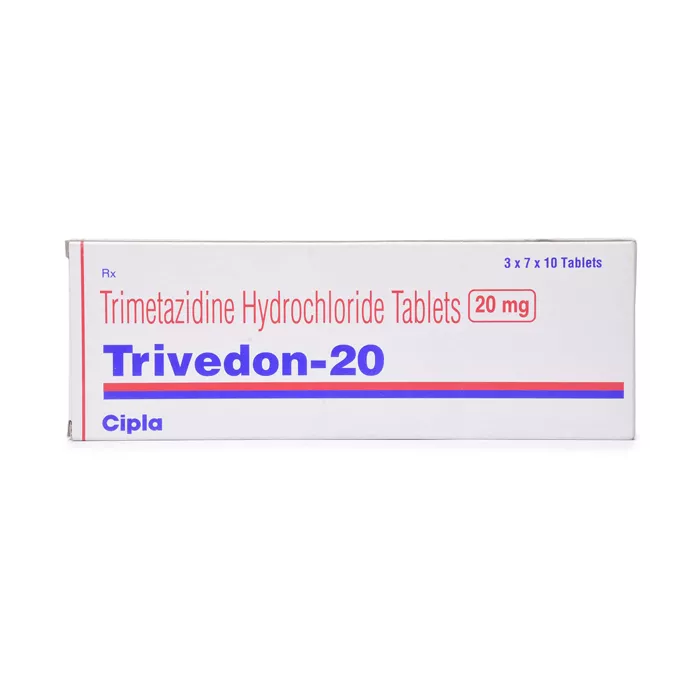 Trivedon 20 Mg with Trimetazidine                    