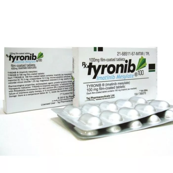 Tyronib 100 Mg Tablet with Imatinib mesylate