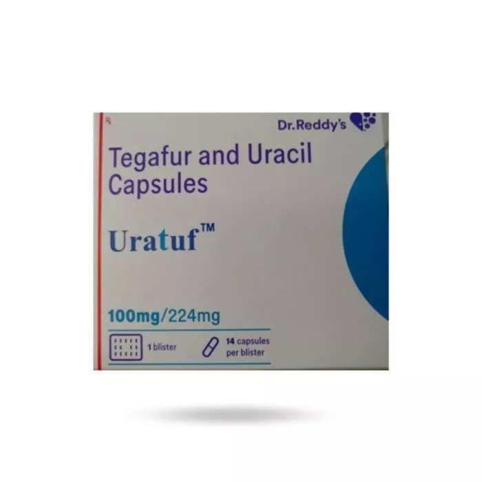 Uratuf (100+224) Mg Capsules with Tegafur