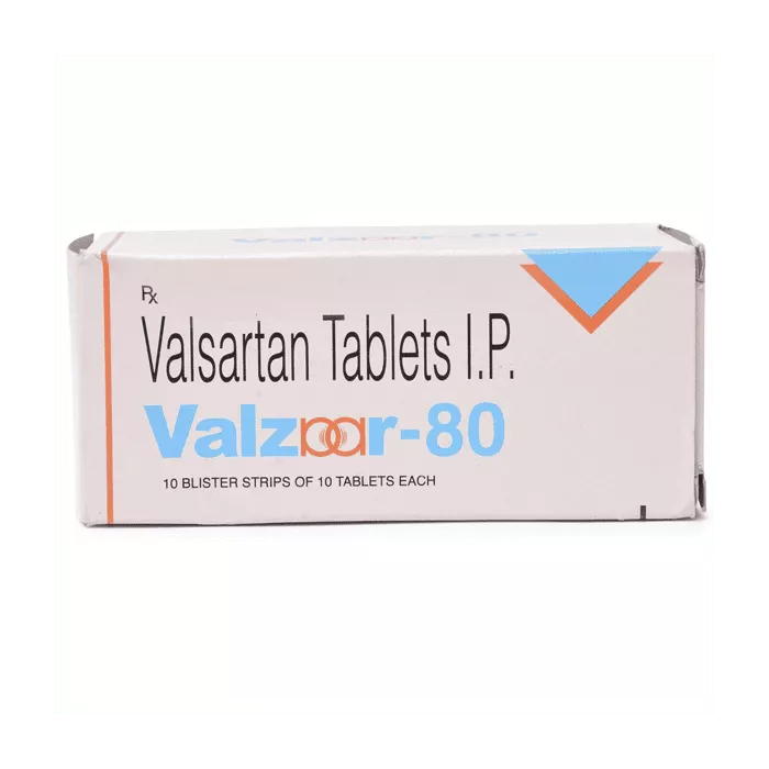 Valzaar 80 Mg with Valsartan                