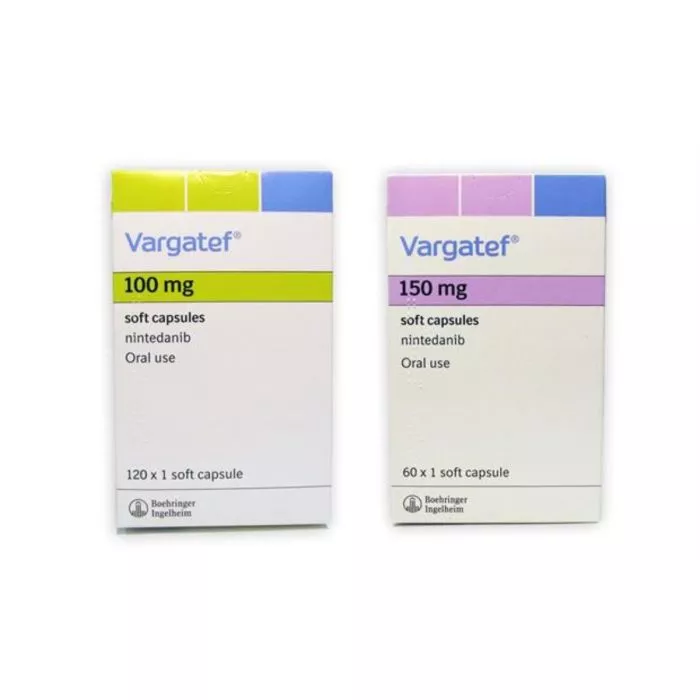 Vargatef 100 Mg soft capsules with Nintedanib