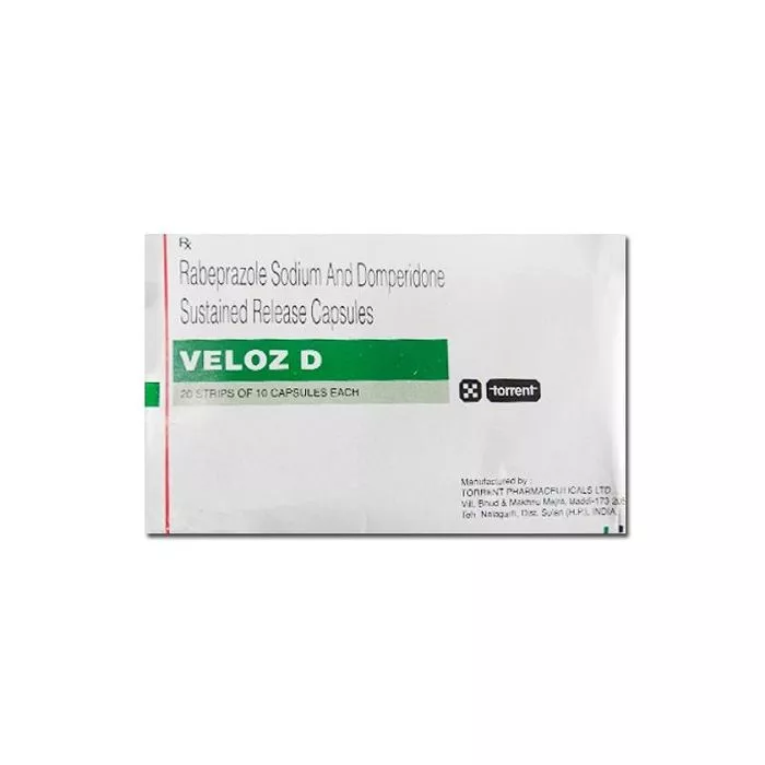 Veloz D Capsule SR with Domperidone + Rabeprazole