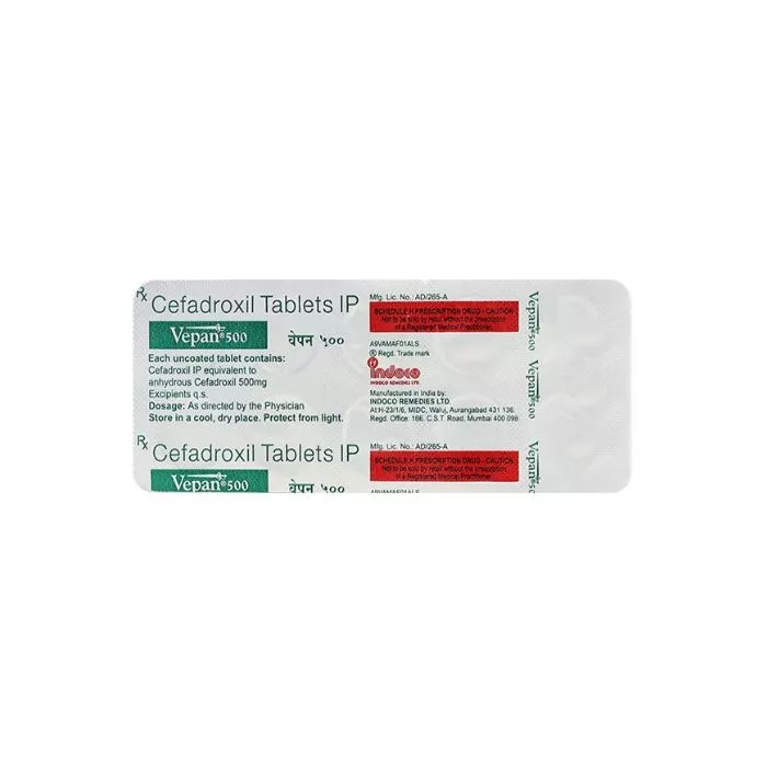 Vepan 500 Mg Tablet with Cefadroxil