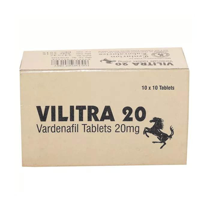 Vilitra 20 Mg with Vardenafil                      