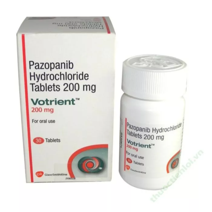 Votrient 200 Mg Tablets with Pazopanib