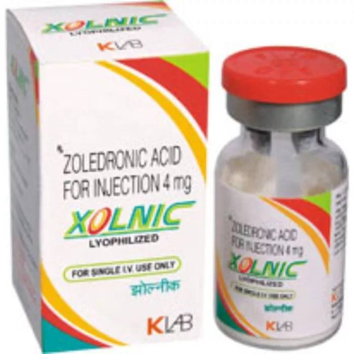 Xolnic 4 Mg Injection with Zoledronic acid