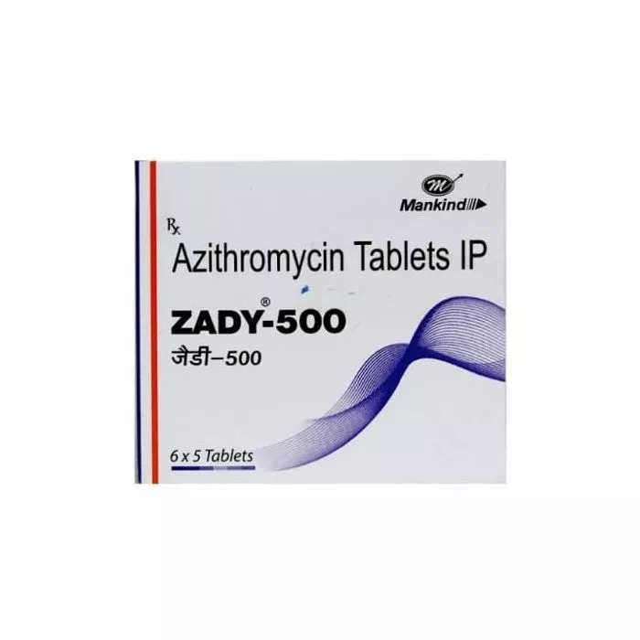 Zady 500 Tablet with Azithromycin
