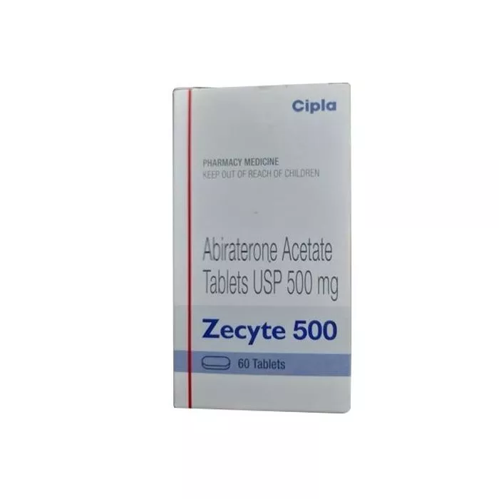 Zectye 500 mg Tablets with Abiraterone Acetate