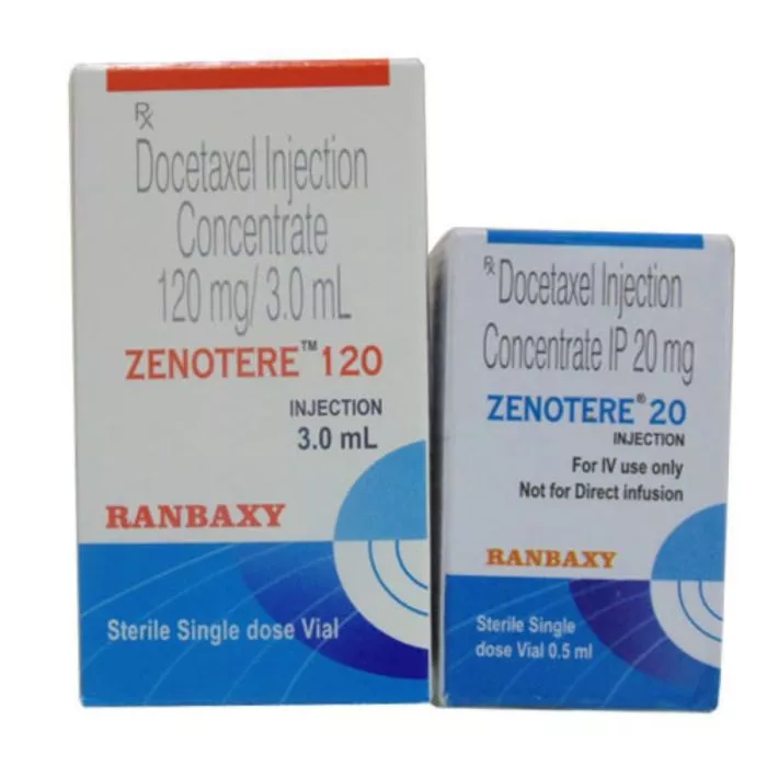 Zenotere 120 Mg Injection with Docetaxel