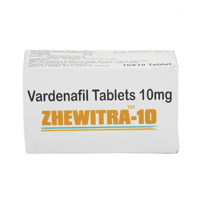 Zhewitra 10 Mg with Vardenafil          