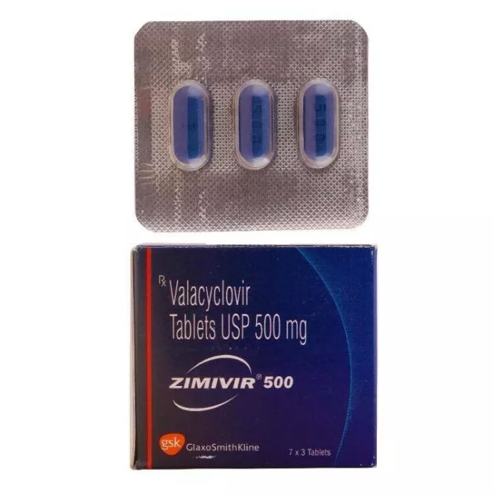 Zimivir 500 Tablets with Valacyclovir