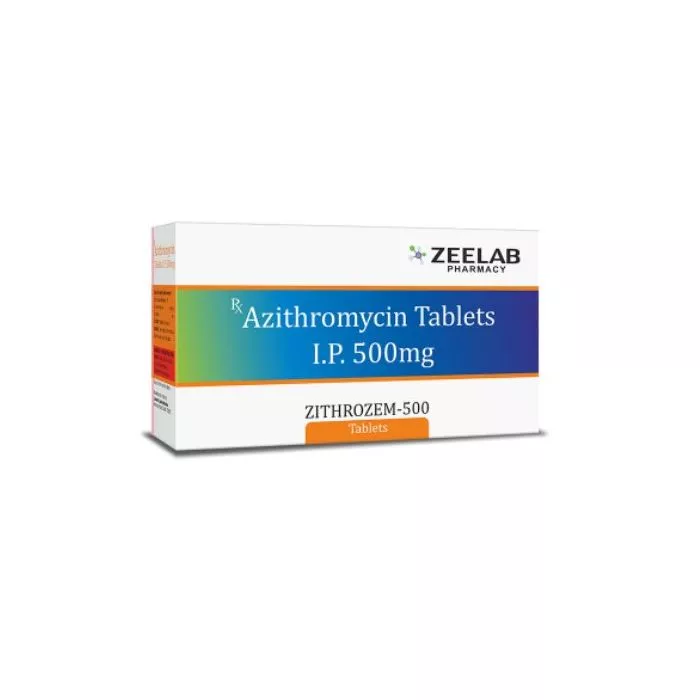 Zithrozem 500 mg Tablet with Azithromycin